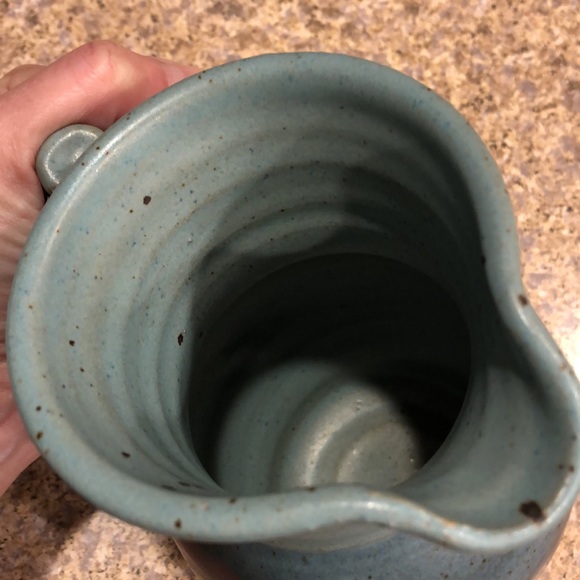 Hand Made in Yellowstone Pottery Pitcher - Picture 14 of 16
